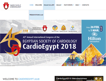 Tablet Screenshot of cardioegypt.com